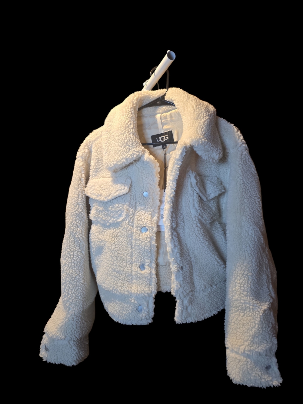 UGG Cream Sherpa Trucker Jacket